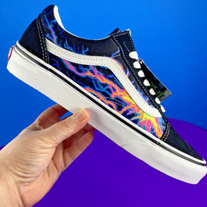 Mens 7.5/W 9.0 VANS Old Skool Electric Flame Shoes Sneakers VN0A5KRFB03 - NO BOX